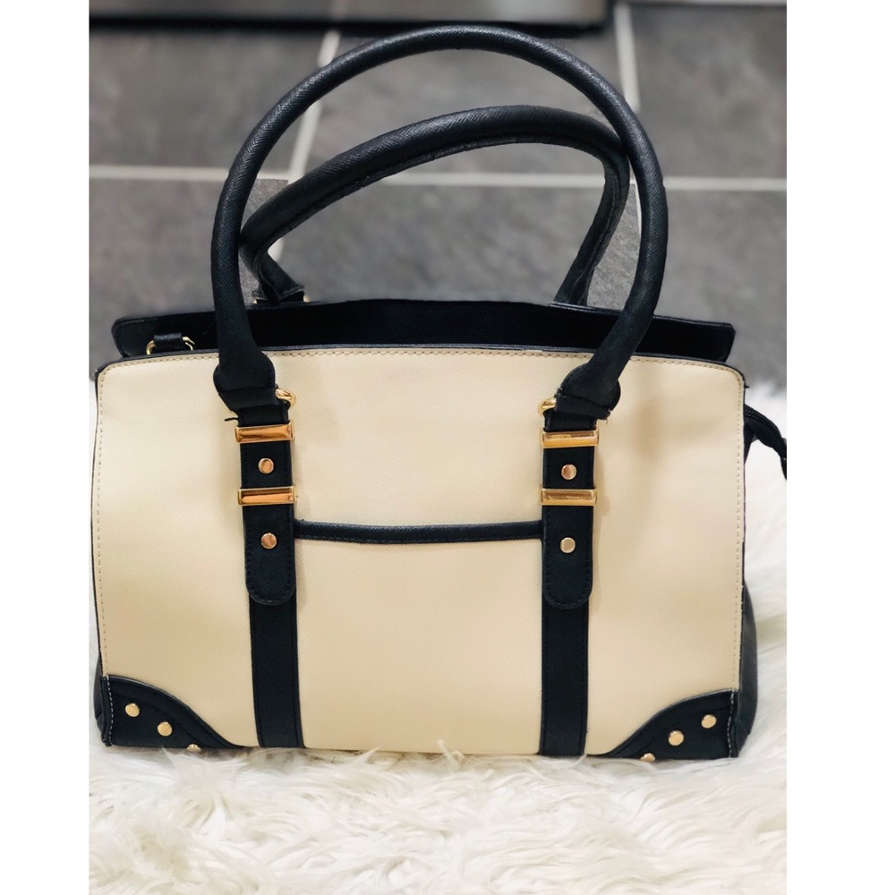 Black & White Studded Purse